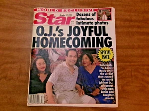 VINTAGE Star Tabloid Magazine October 17, 1995 ~ OJ Simpson Joyful Homecoming - Picture 1 of 14