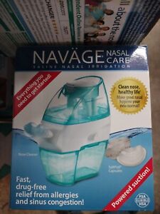 Navage RSI23 Nasal Irrigation Basic Bundle Nose Cleaner and 18 SaltPods