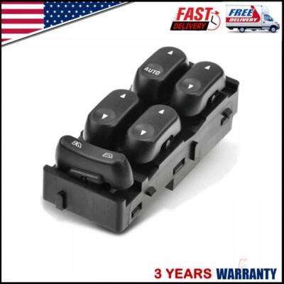 Interruptor de janela Mercury Sable DOHC&OHV 2002-2005 para Ford 3.0L V6 Taurus 2002-2007 - Imagem 1 de 4