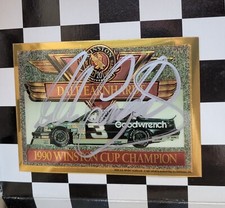 🏁🏆Dale Earnhardt Autographed NASCAR Card🏁🏆