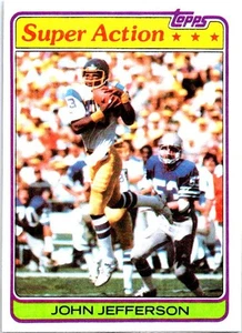 1981 Topps #267 John Jefferson San Diego Chargers - Bild 1 von 2