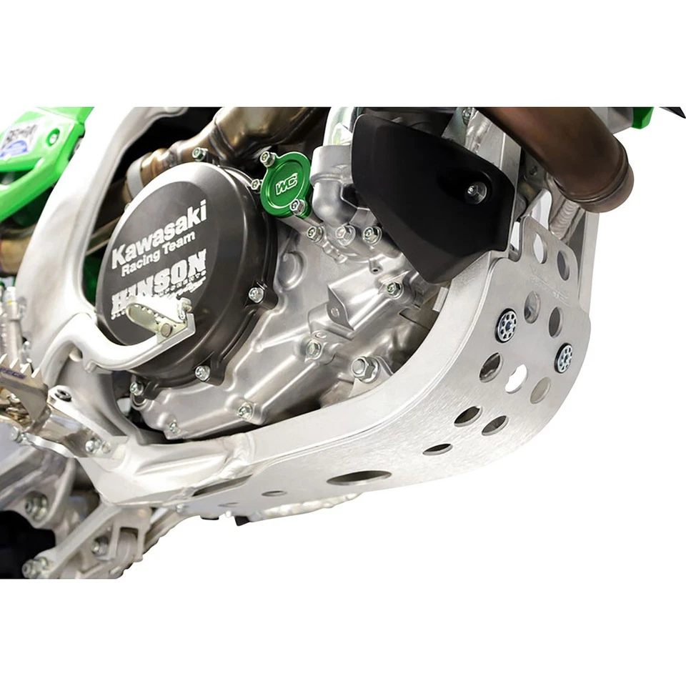 Works Connection MX Skid Plate For Kawasaki KX450 50th Anniversary Edition 2024 - Image 1 of 2