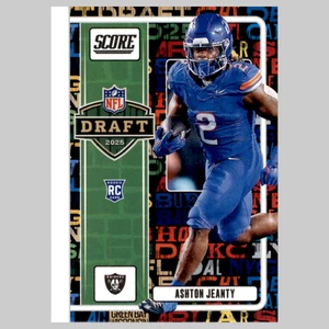 Ashton Jeanty Rookie #4 2025 Score NFL Draft Las Vegas Raiders Football Card NFL - Picture 1 of 3