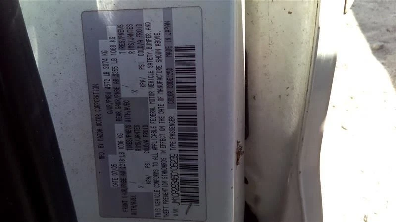 Driver Left Air Bag Driver Roof Fits 06-10 12-17 MAZDA 5 103664563 — 第 1/4 张图片
