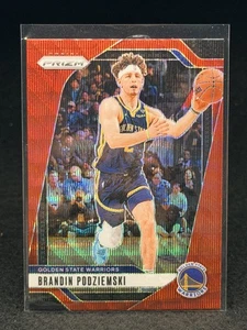 2024-25 Panini Prizm #81 Brandin Podziemski Prizms Ruby Wave - Bild 1 von 2