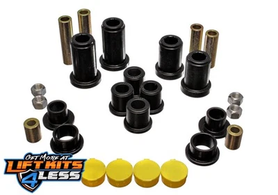 Juego de bujes de brazo de control de suspensión Energy - negro - delantero - debe reutilizarse todo duro Foto 1 de 2