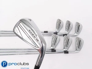 Nice Cobra '23 KING TOUR 4-PW IRON SET - DG Tour Issue X100 X-Flex +1/2" 443228 - Picture 1 of 6