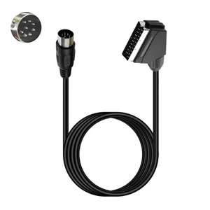 Heavy Duty SCART 8Pin RGBs Cable Reinforced Shielding for Enhanceds - Picture 1 of 8