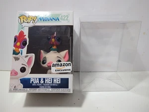 Funko Pop! Disney Moana Pua & Hei Hei #422 Amazon Exclusive W/ Pop Protector - Foto 1 di 13