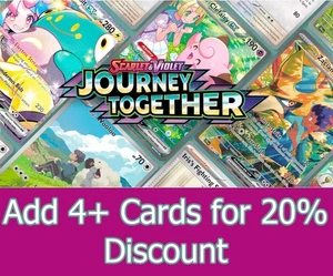Cartas holográficas y holográficas inversas de Pokémon inglesas Journey Together elige tu carta - Imagen 1 de 145