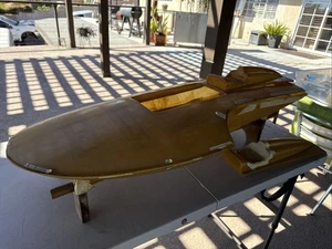 Vintage 45” Shovel Nose Hydro Never Built Fiberglass Hull - Picture 1 of 7