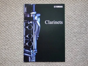 Yamaha 2015 Clarinet Catalog 20 Pages Bass Clarinet Model YCL Used - Picture 1 of 1
