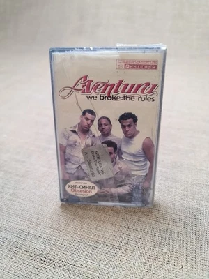AVENTURA " We Broke The Rules ".   Audio Cassette with music , Sealed not used . - Image 1 of 4
