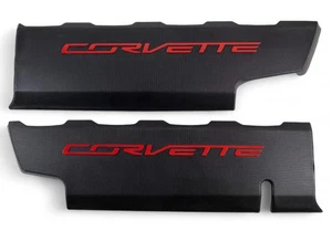 Cubiertas de bobina de riel de combustible del motor Corvette C7 LT1 2014-2019 OEM GM 12641720 12643709 - Imagen 1 de 4