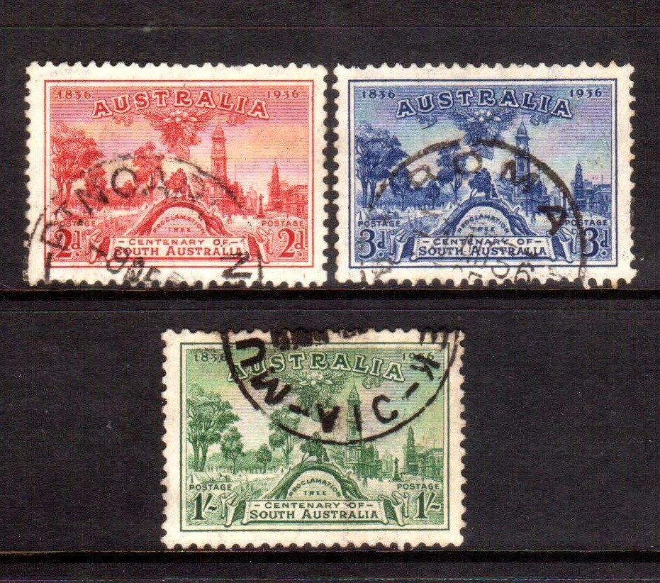 AUSTRALIA 1936 South Australia centenary used - Image 1 of 2