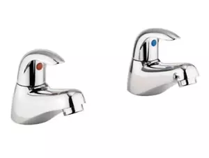 Thirty6 Mode Bath Pillar Taps T6MBPTC Chrome (Pair) New and Boxed - Picture 1 of 8