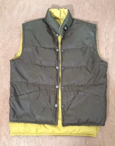 CHALECO Hansa Branta Stearns para Hombres GRANDE Plumón de Ganso Marrón Caza REVERSIBLE - Imagen 1 de 12