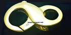 22Mm 18K Yellow Gold Gucci Figure 8 Infinity Designer Chain Trigger Clasp Italy