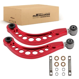2PCS SUSPENSION REAR UPPER CONTROL ARM CAMBER FOR HONDA CIVIC 06-15 DX LX EX SI - Picture 1 of 12