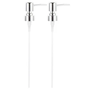 2 Pcs Press Pump Head Liquid Dispenser Lotion Bottle Replacement Soap - Picture 1 of 12