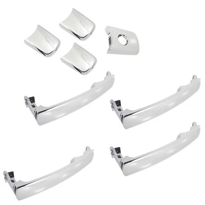 Set 4pcs Outside Door Handle Chrome For Nissan Murano Rogue Infiniti FX35 FX45 - Image 1 of 4