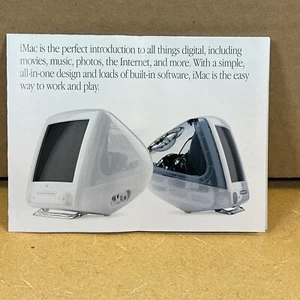 Folleto COMO NUEVO Colorido Azul iMac de Apple Computer Store_¡22 años! Macintosh - Imagen 1 de 9