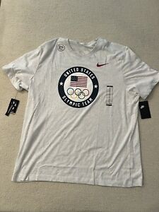 Nike Dri-FIT Team USA United States Gray Heather T-Shirt Mens XXL CN1472-063