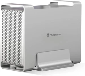 Yottamaster 2 Bay RAID Hard Drive Enclosure, Aluminum USB C External SATA HDD - Picture 1 of 8