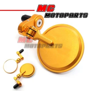Foldable Rearview Bar End Mirrors For Ducati Monster 900 / 1000 2000-2005 - Picture 1 of 13