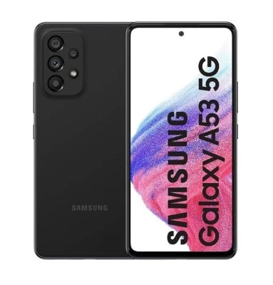 SMARTPHONE SAMSUNG GALAXY A53 5G SM A536B 128 GB DUAL SIM 6.5" 64 MP NERO NO A54 - Immagine 1 di 4