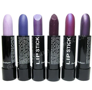 Stargazer Purple Lipstick Goth Witch  Halloween Fancy Dress Select Your Colour - Picture 1 of 13