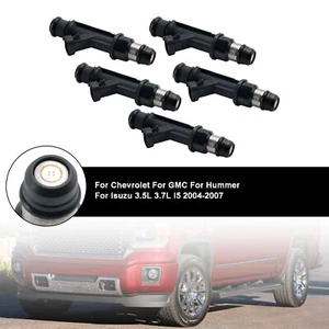 5PCS Fuel Injector 25380534 Fit Hummer Fit Isuzu 3.5 3.7 2004-2007 25345324 A3 - Picture 1 of 17