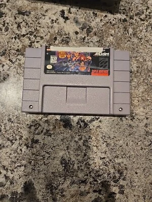Justice League:Task Force - SNES - Cartirdge Only - Authentic  - Tested - Works - Image 1 of 3
