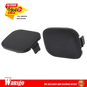Front Bumper Tow Hook Eye Cap Cover Pair For 2010-2012 Toyota Prius Left & Right - Picture 1 of 6