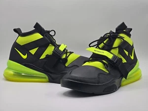 Nike Air Force 270 Utility__Nero/Volt__AQ0572-001__Sneaker Uomo Taglia 14 - Foto 1 di 11