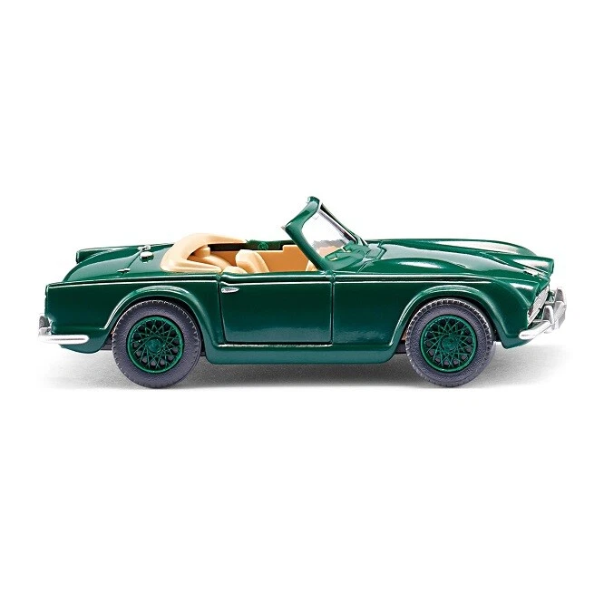 Wiking 081506 - 1/87 Triumph TR4 Roadster (1961-67) - Vert Mousse - Neuf - Photo 1/1