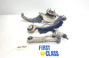 2017-2019 JAGUAR XE 2.0 FRONT LEFT DRIVER SPINDLE KNUCKLE CONTROL ARM SET OEM - Picture 1 of 10
