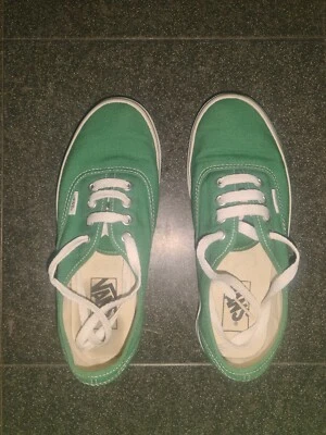 Vans Old Skool Scarpe Snikers Sneakers Unisex col.Green tag.US Men 5.5-Woman 7 - Immagine 1 di 3