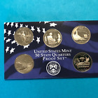 2003 S State Quarters Set Proof 5 Coins   FREE SHIP