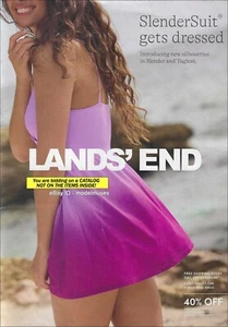 LANDS' END Women's Swimwear & Fashion CATALOG Spring 2025 - 56 Pages - Picture 1 of 9