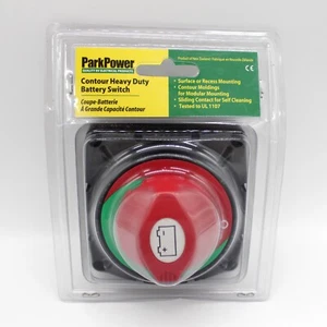 PARK POWER HEAVY DUTY BATTERY SWITCH 720RV contour 600-800 amps NEW IN BOX - Foto 1 di 5