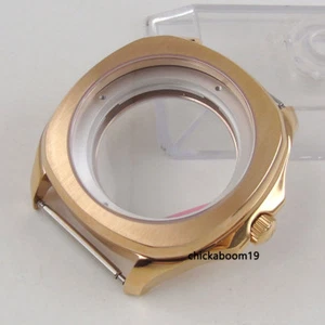 40MM Rose Golden Stainless Steel Case Fit For ETA 2836 Miyota Automatic Movement - Picture 1 of 4