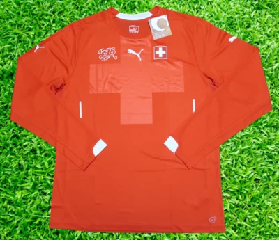 Switzerland Soccer Jersey Football Shirt 100% Original Size XL 2014 World Cup - Image 1 of 4