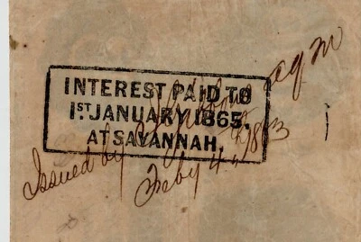 T-40 PF-20 1863 $100 Confederate Paper Money - PMG VF 25 - Capt Gibbons - R-11 - Image 1 of 3