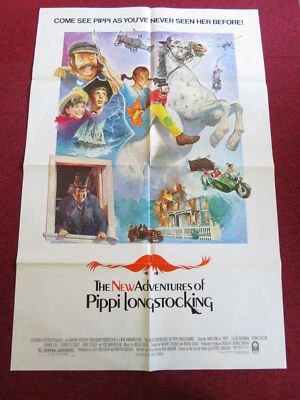 THE NEW ADVENTURES OF PIPPI LONGSTOCKING FOLDED US ONE SHEET POSTER 1988 - Bild 1 von 4