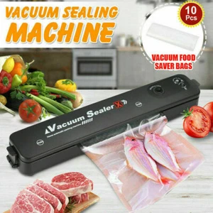 Vacuum Sealer Machine Food Preservation Storage Saver Automatic With Seal Bag US - Picture 1 of 10