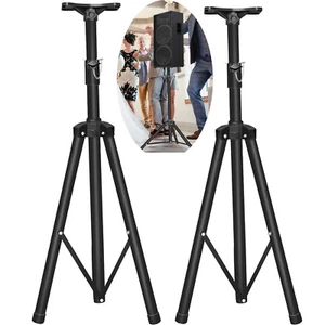 Universal Heavy Duty Tripod Studio Monitor PA DJ Speaker Stand Adjustable Height - Picture 1 of 15