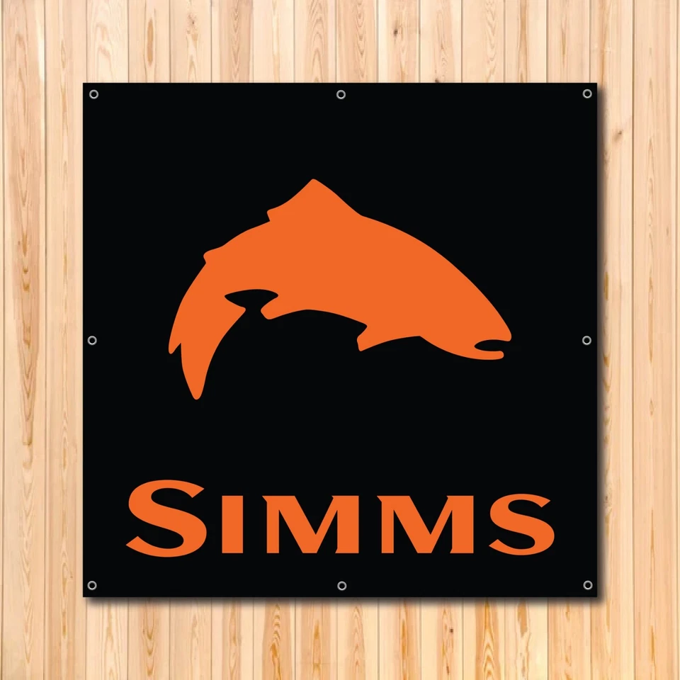 SIMMS FISHING 5'X5' VINYL BANNER - Image 1 of 1