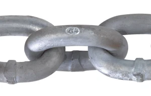 Peerless ACCO G43 G4 HDG 3/8" X 26' Galvanized High Test Anchor Windlass Chain - Picture 1 of 2
