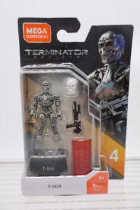 MEGA Construx Terminator Genisys T-800 Mini Figure Series 4 NEW on Card - Picture 1 of 2